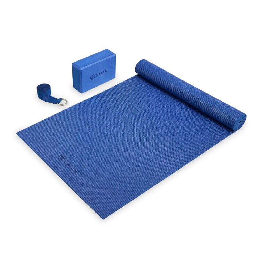 Gaiam Studio Select Beginners Yoga Block Kit - Blue